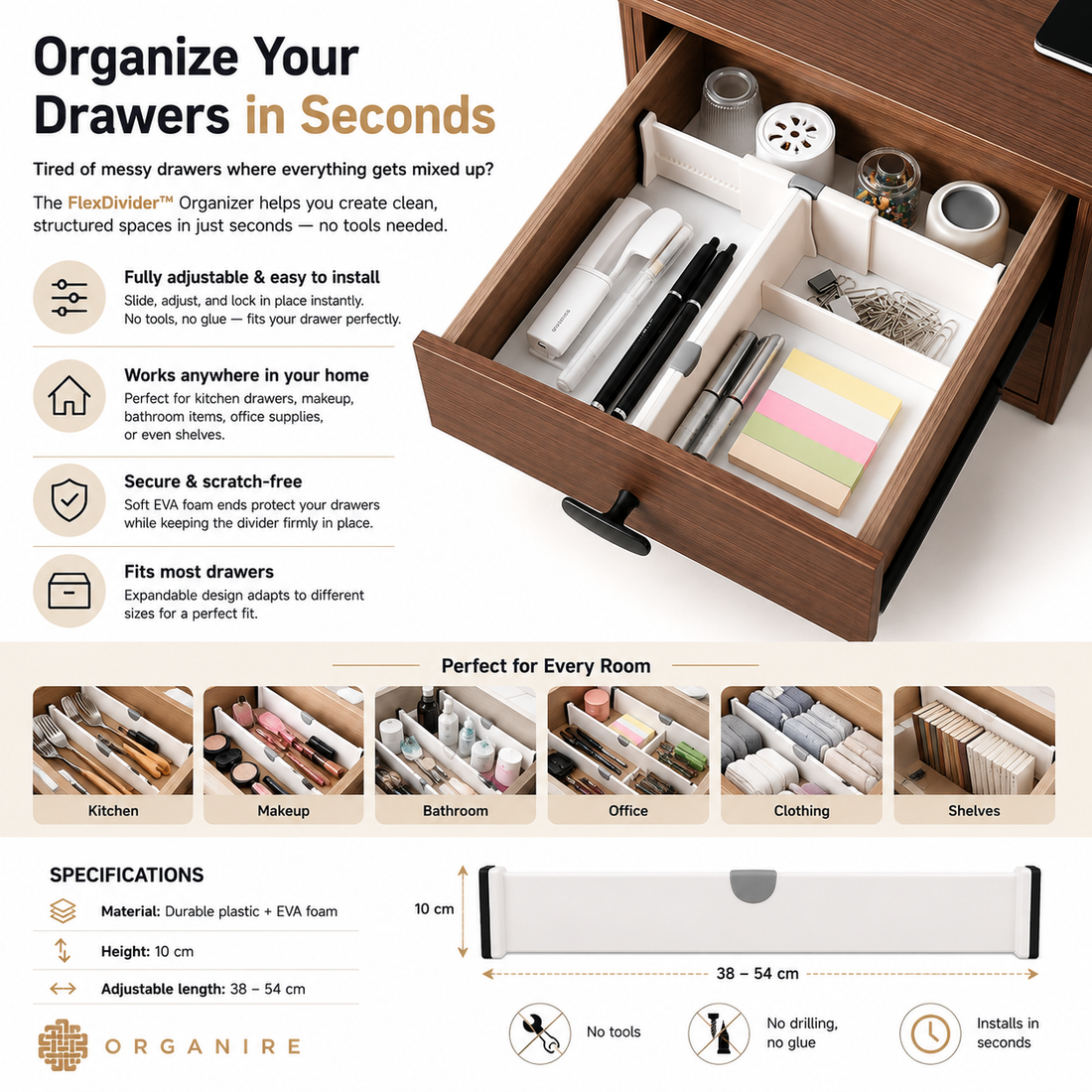 Best Drawer Dividers for a Clutter-Free Kitchen